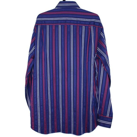 Paul & Shark Yachting Mens 41 Striped Button Up Dress Shirt H690 - Picture 5 of 5